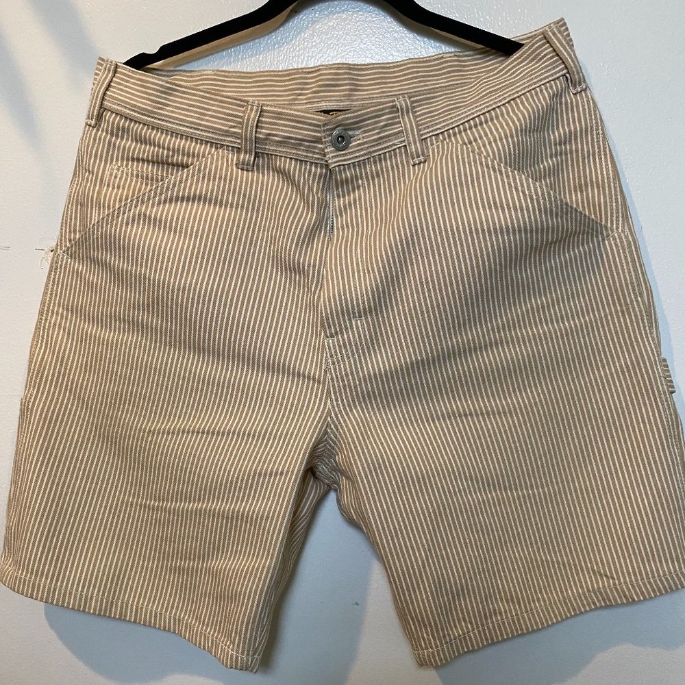 Stan Ray Workwear Shorts - Hickory Stripe - 33 Waist